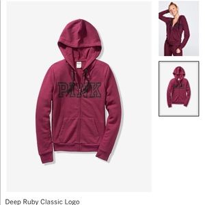 PINK hoodie and sweat pants set